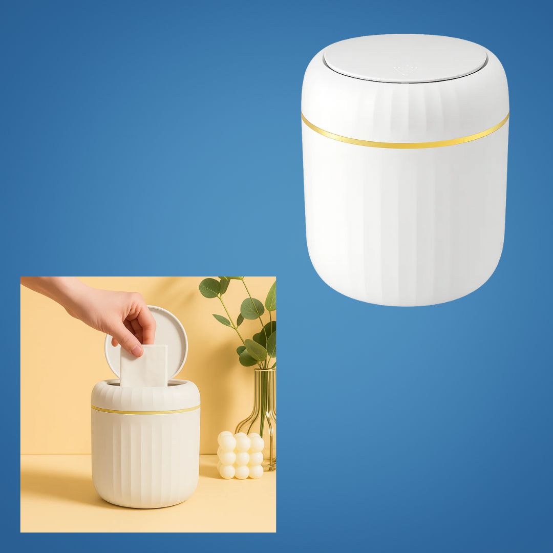 Odour-Sealing Lid – Durable Removable Inner Bucket – Compact Space-Saving Design – Keeps Desks Clean & Fresh Bowlift