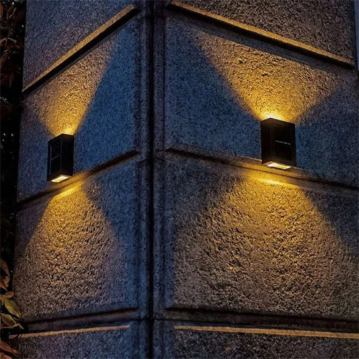 BowLift | Waterproof Solar Powered Outdoor Patio Wall Decor Light