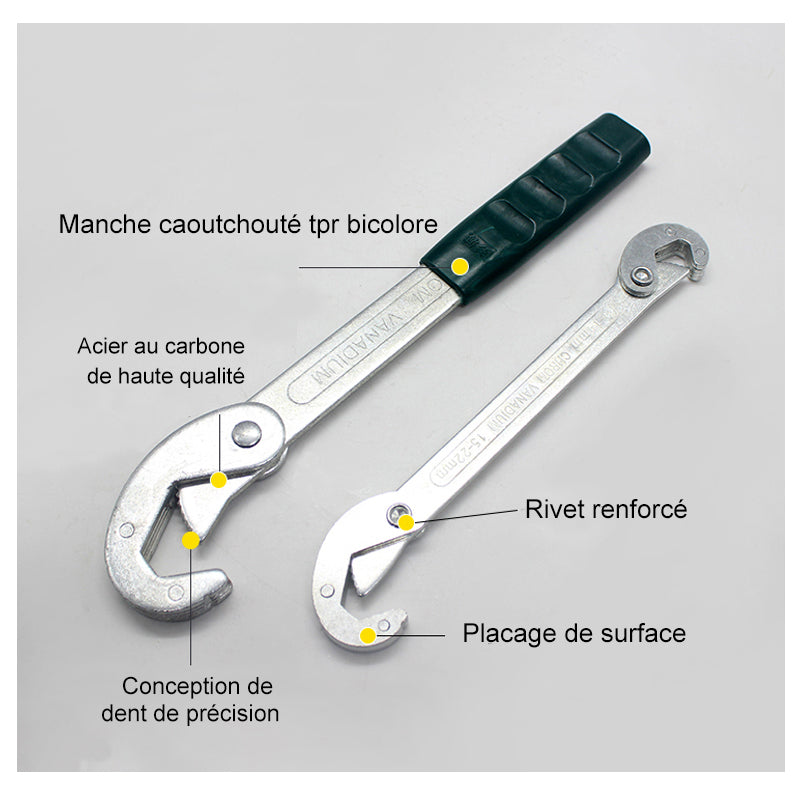 Universal wrench set (2 pieces) | Bowlift