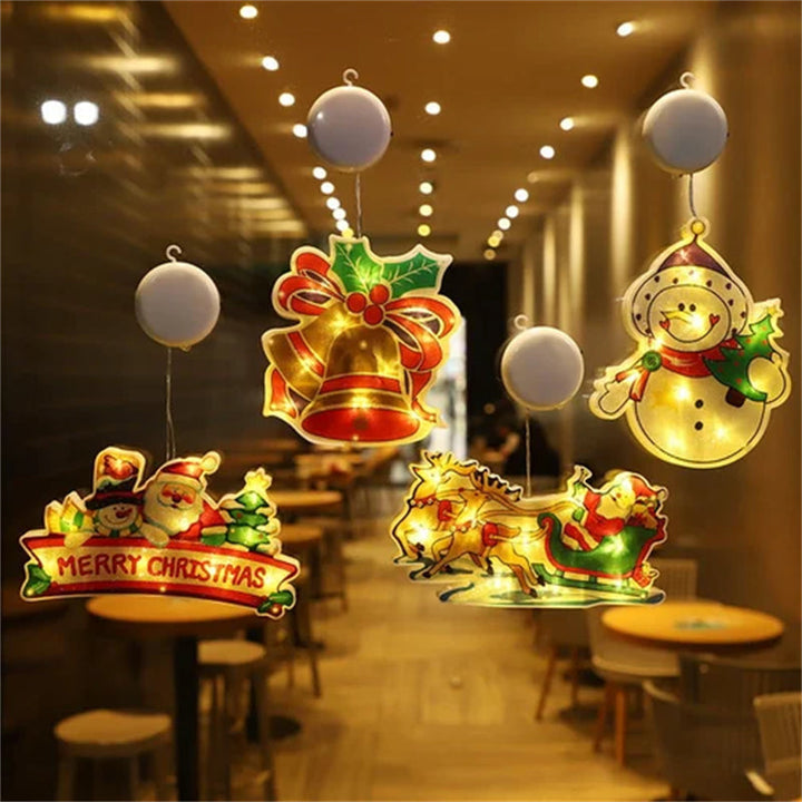 BowLift | Christmas window hanging light