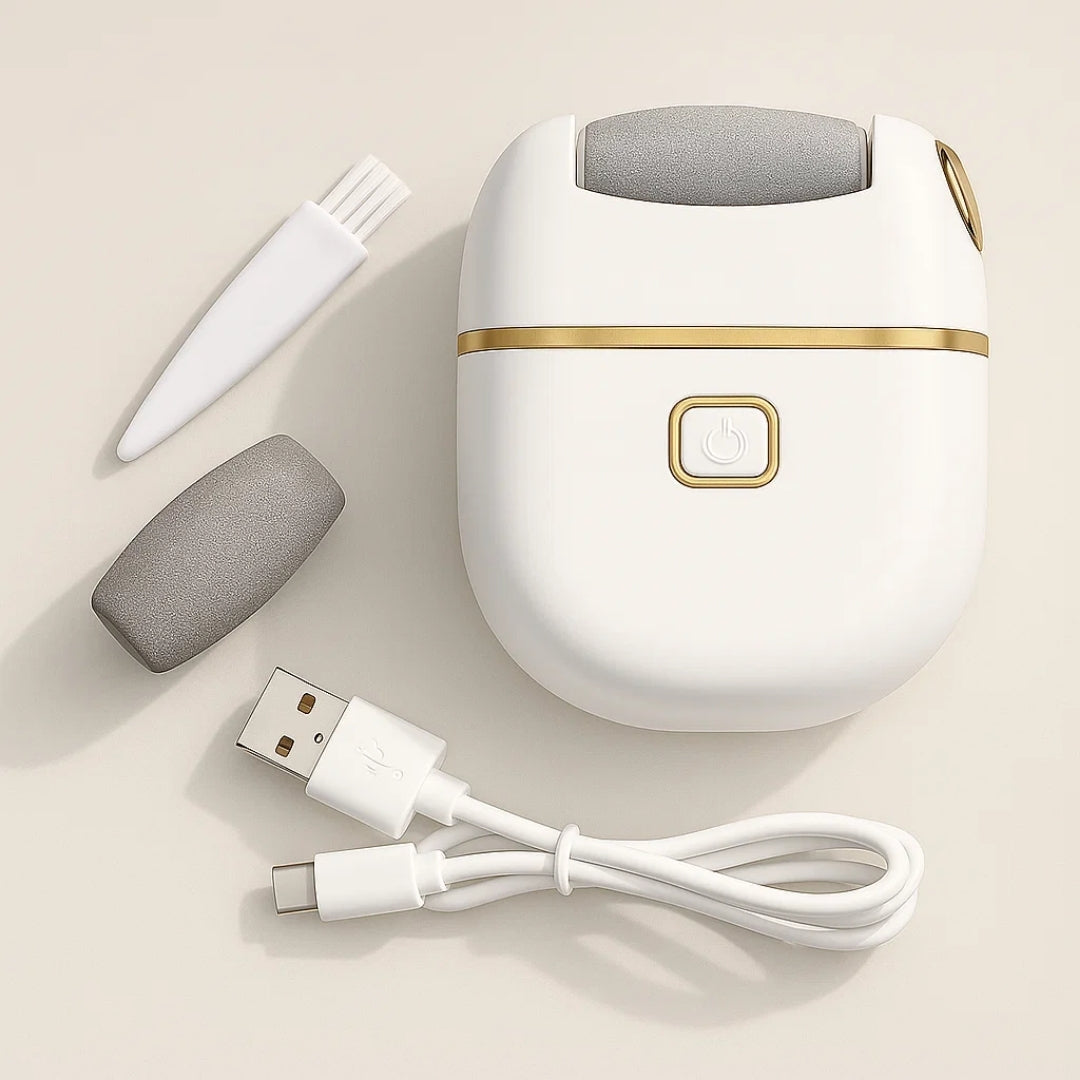 Callus Remover – Rechargeable Cordless – Heals Cracked Heels – Restores Soft, Smooth Feet at Home Bowlift