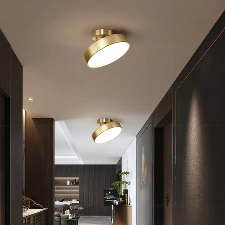 BowLift | CélesteGlow – Contemporary Industrial Pendant Light