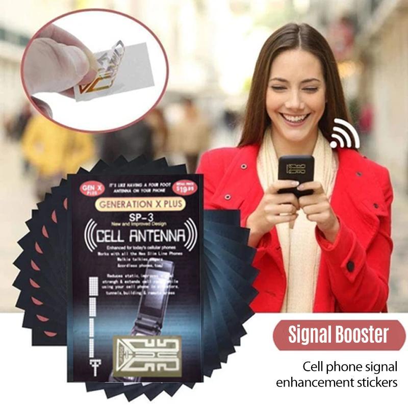 BowLift | Compact Universal Signal Booster Sticker for Mobile Phones – 1.5 m Antenna Effect