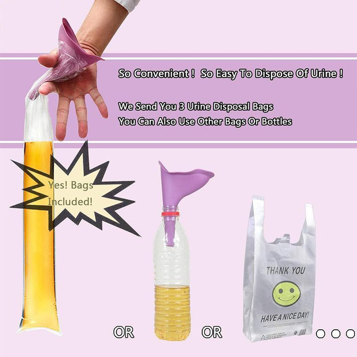 BowLift | Reusable, squat-free urinal for women