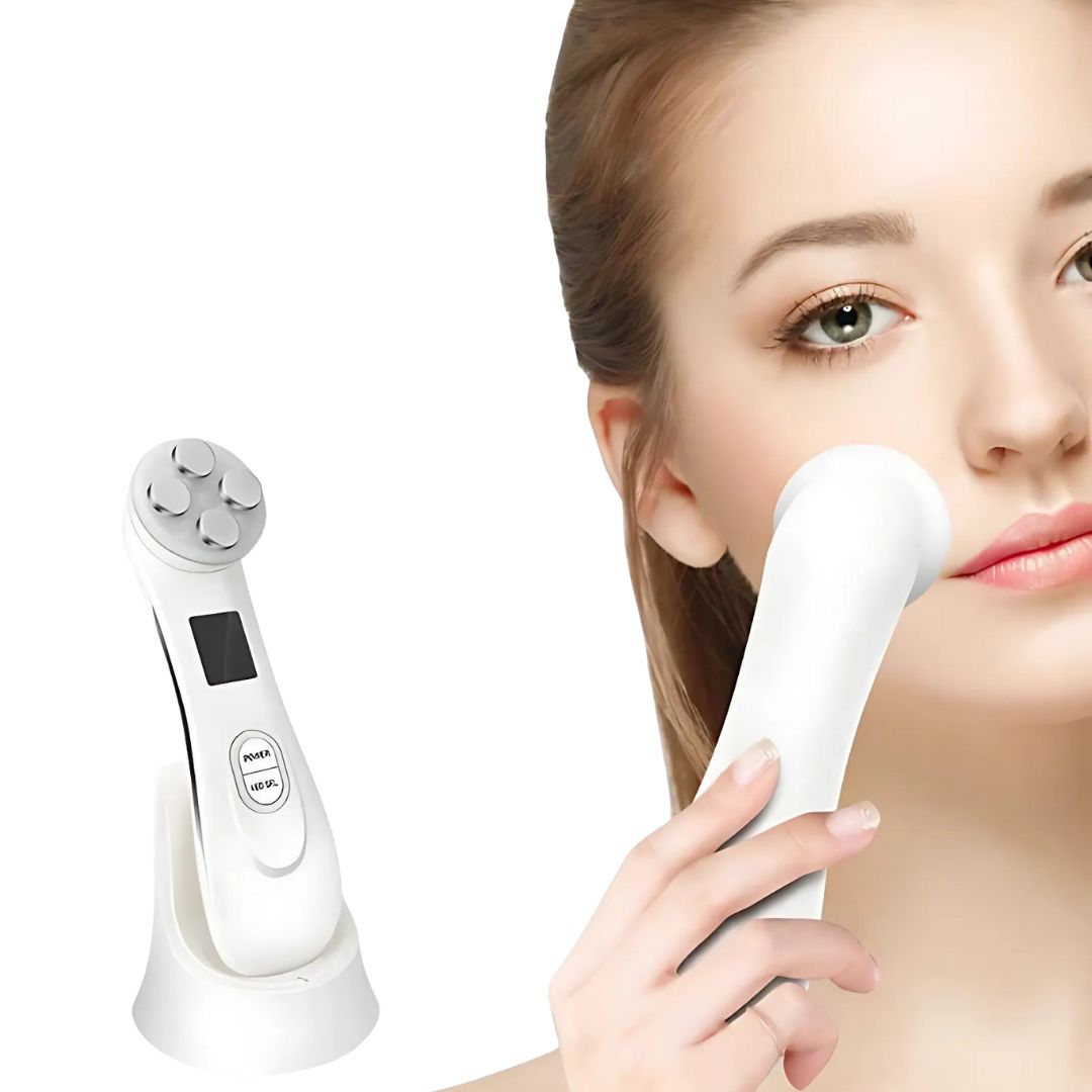 GlowBeam | LED Facial Wand – Anti-Ageing Light Therapy – Lightweight Design – Home Skincare for All Skin Types Bowlift