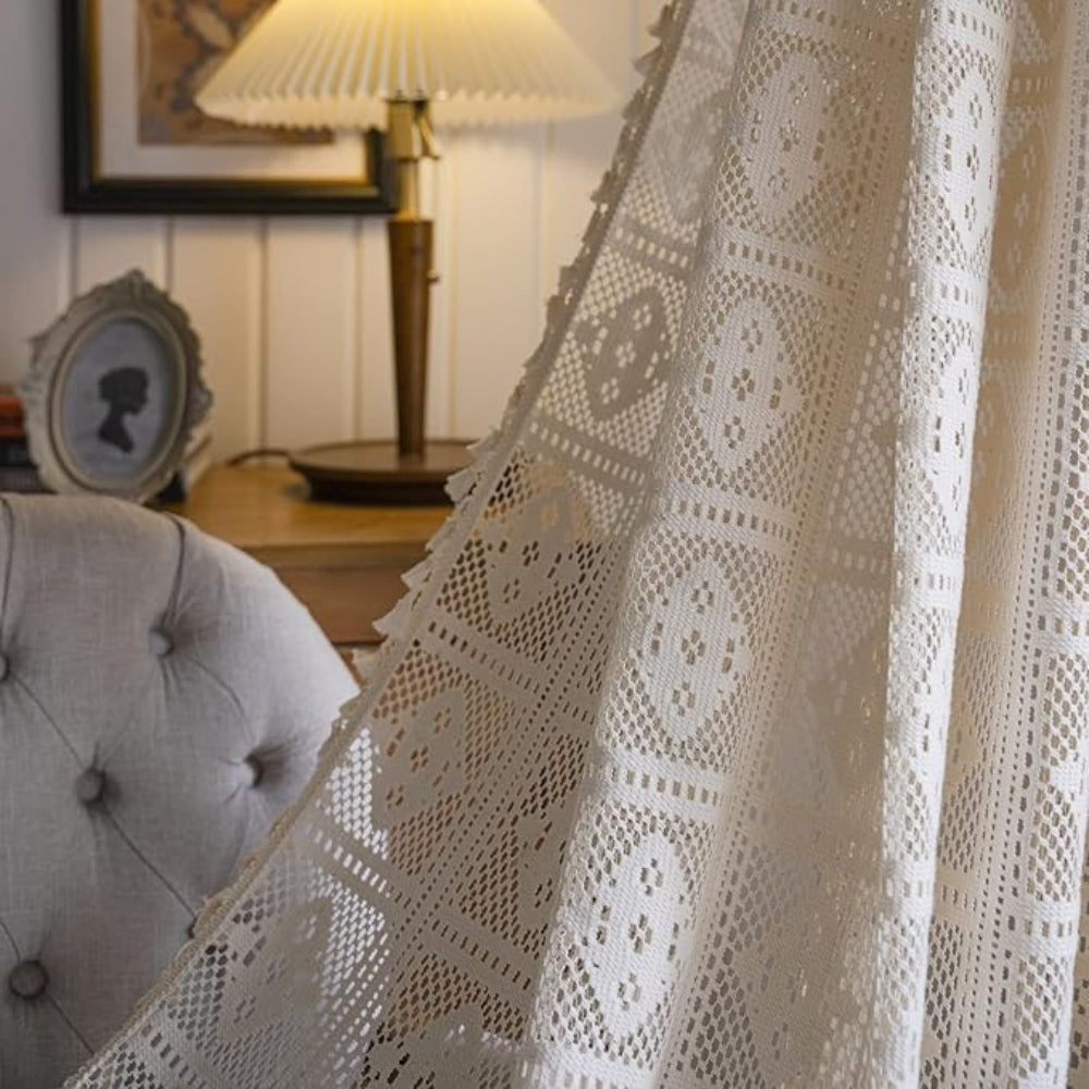 BowLift | Rhombus Plaid Diamond Pattern Curtain