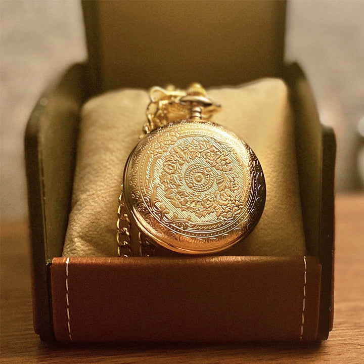 BowLift | To My Son Quartz Pocket Chain Watch