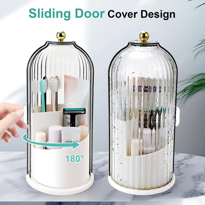 BowLift | Sliding cover toothbrush storage box