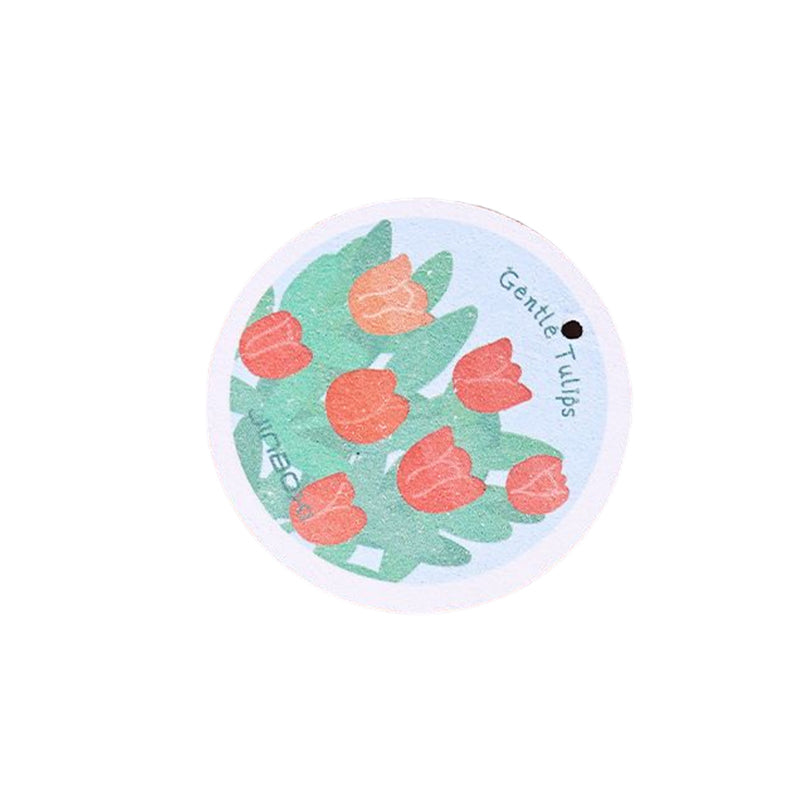 Kitchen Flower Print Wood Pulp Cotton Cloth | Bowlift