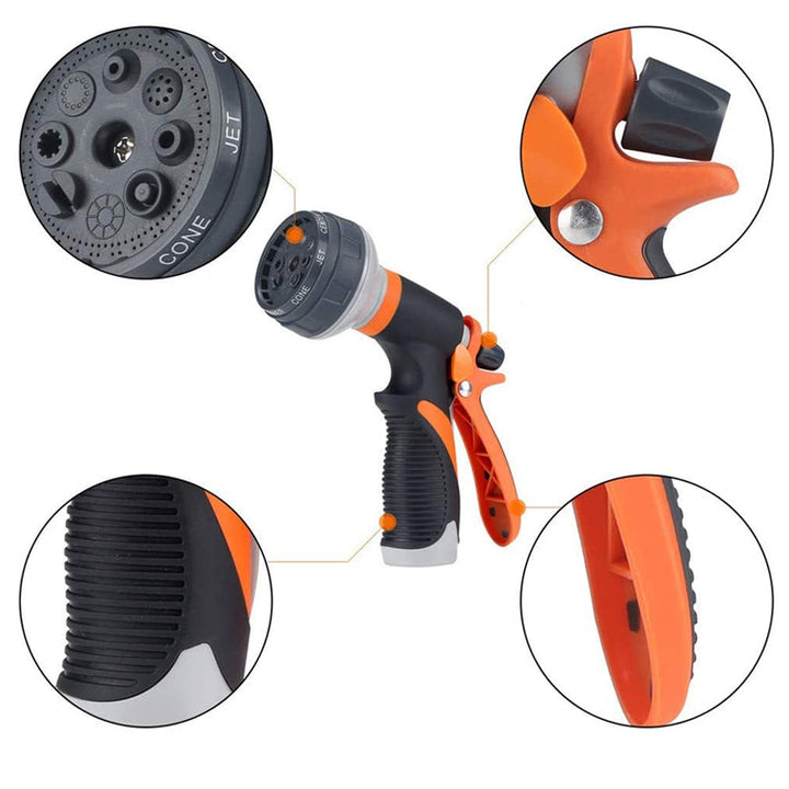 High pressure adjustable garden hose nozzle | Bowlift