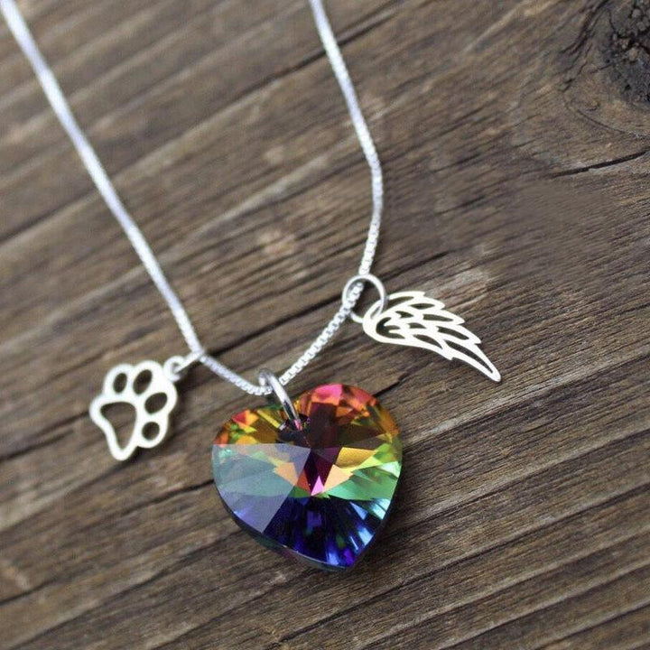 BowLift | Rainbow Heart Necklace