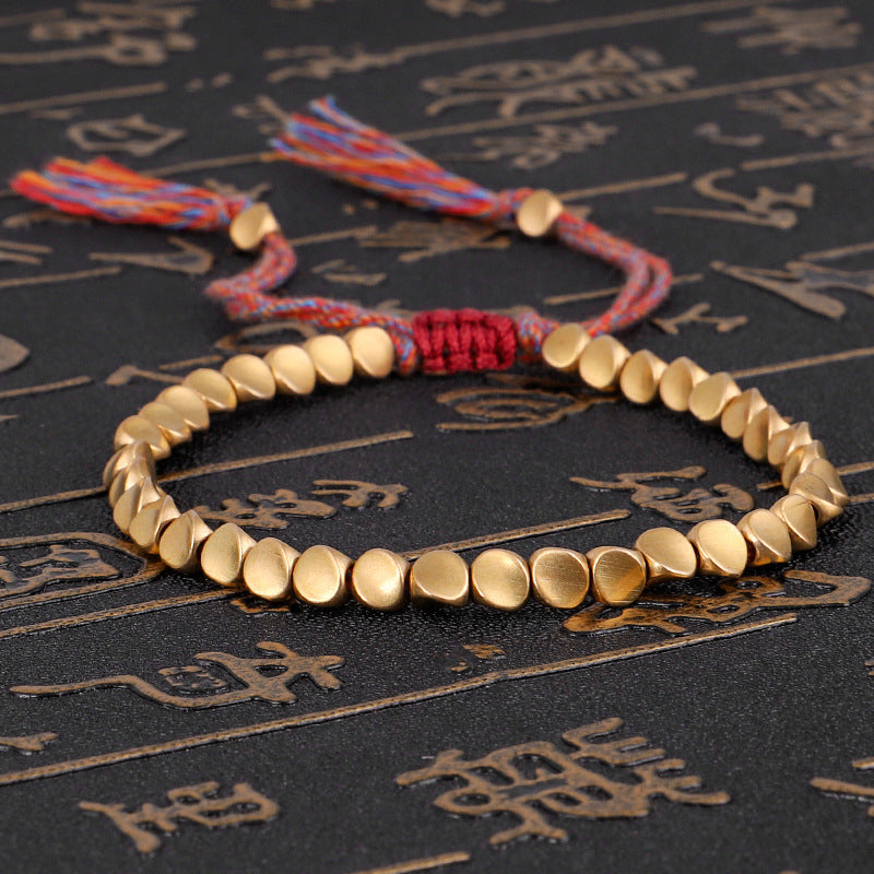 BowLift | Shaped Copper Bead Bracelet