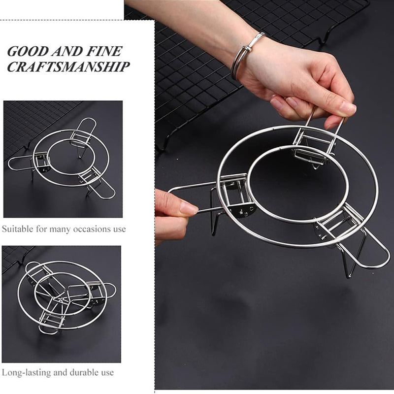 BowLift | Stainless Steel 304 Steamer Rack Stand