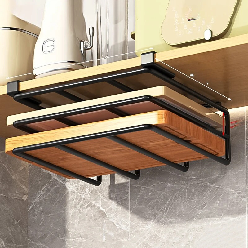 BowLift | Stylish Kitchen Hang Organizer - Easy Installation Without Drilling