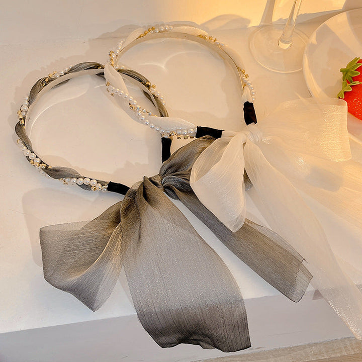 BowLift | Retro Long Ribbon Headband