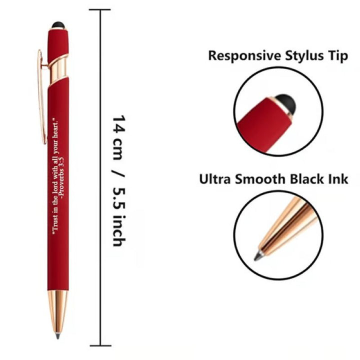 BowLift | ️Premium Comfort Bible Verse Pens – 10 pcs