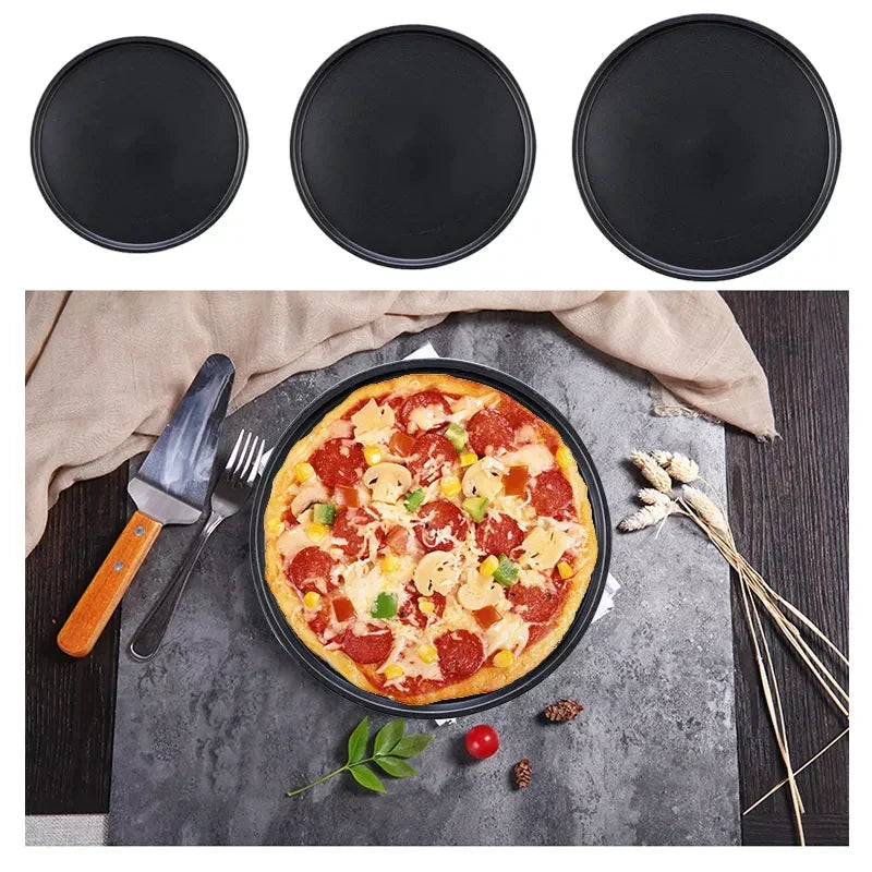 Set Of 3 Pizza Pan Non-Stick Bowlift