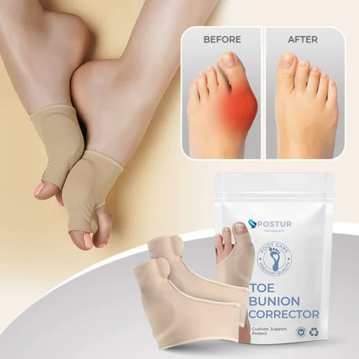BowLift | Hallux Valgus Corrector 2.0 – corrective support – pain relief – comfortable – wall clock