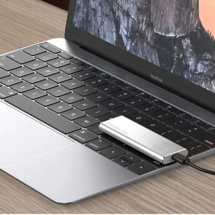 External Portable SSD | High Speed Solid State Drive | Black