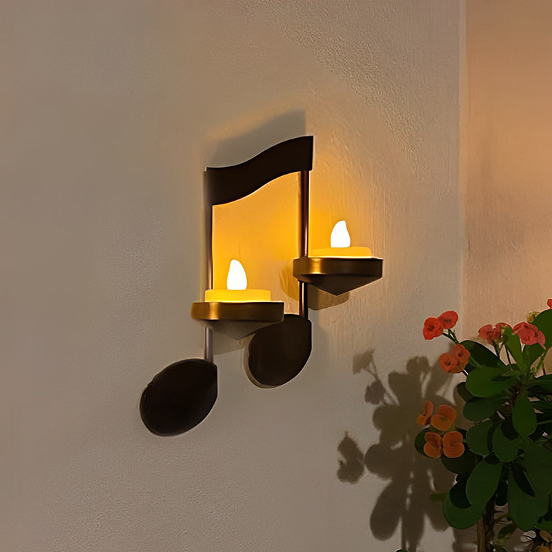 BowLift | Candle holder with music notes