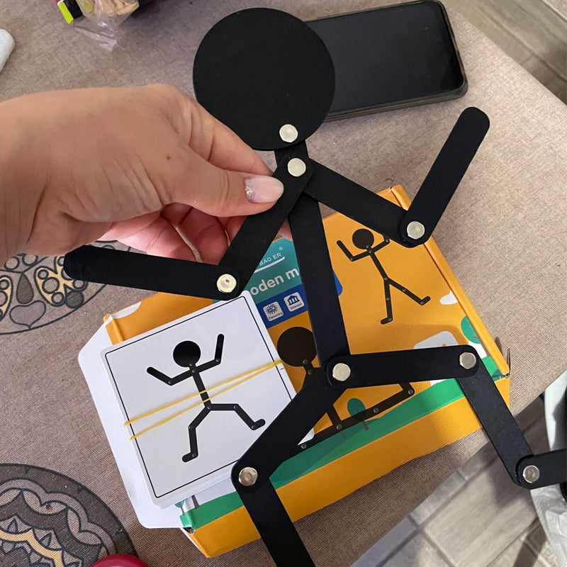 BowLift | Sporty Wooden Man For Kids