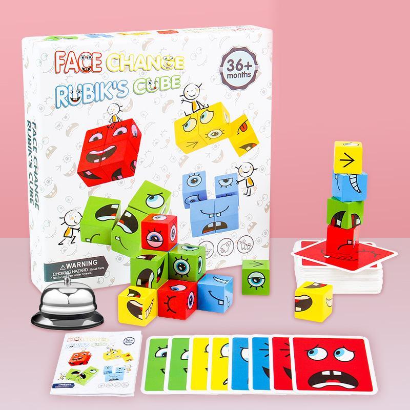 BowLift | BlockiMix Wooden Puzzle Game – Colorful Educational Blocks for Toddlers and Preschoolers