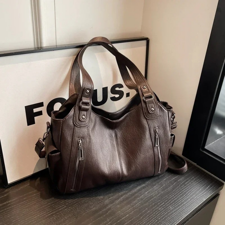 BowLift | Women’s Classic Multi-Compartment Shoulder Bag – Alma