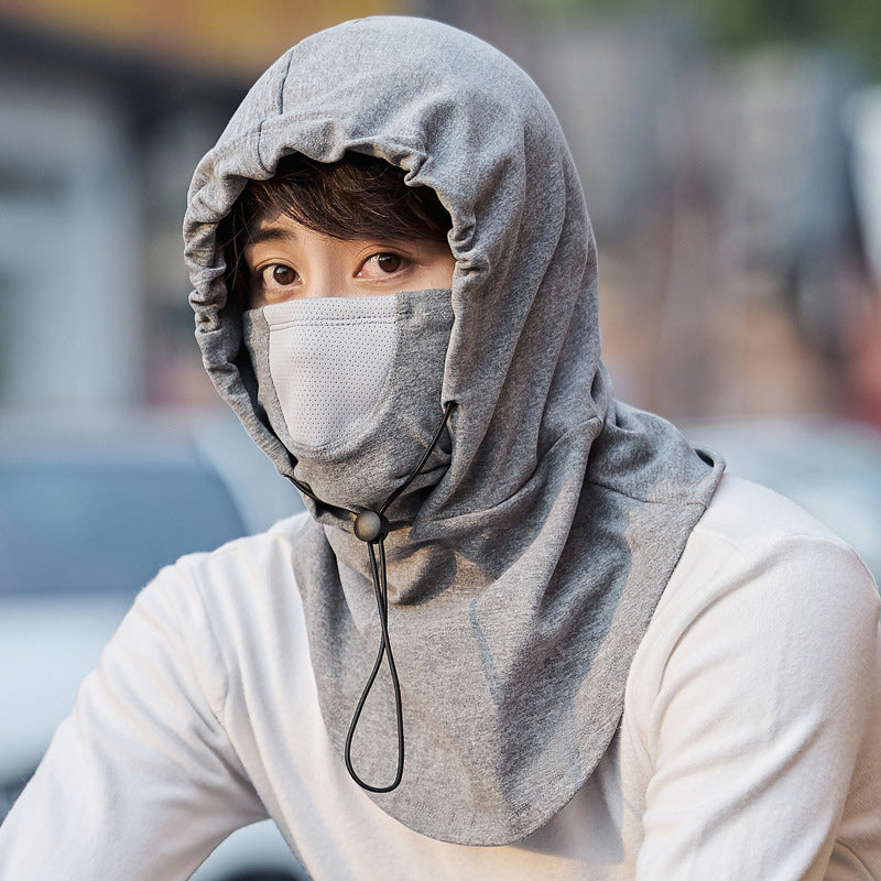 Hooded Face Mask with Neck Warmer for Cycling | Bowlift