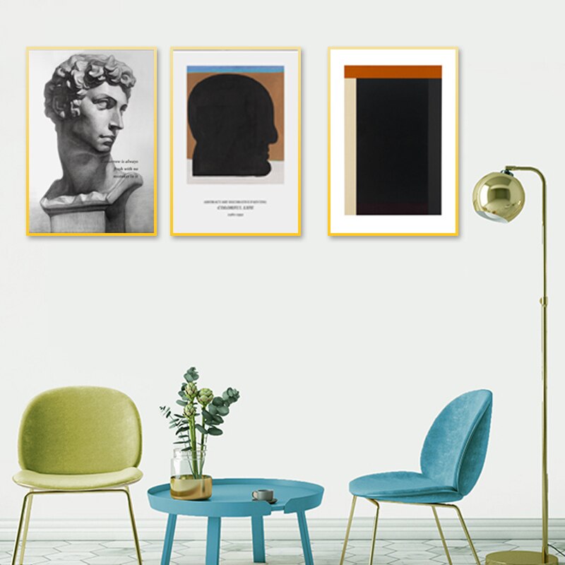 David Sculpture - Canvas Wall Art Painting | Bowlift
