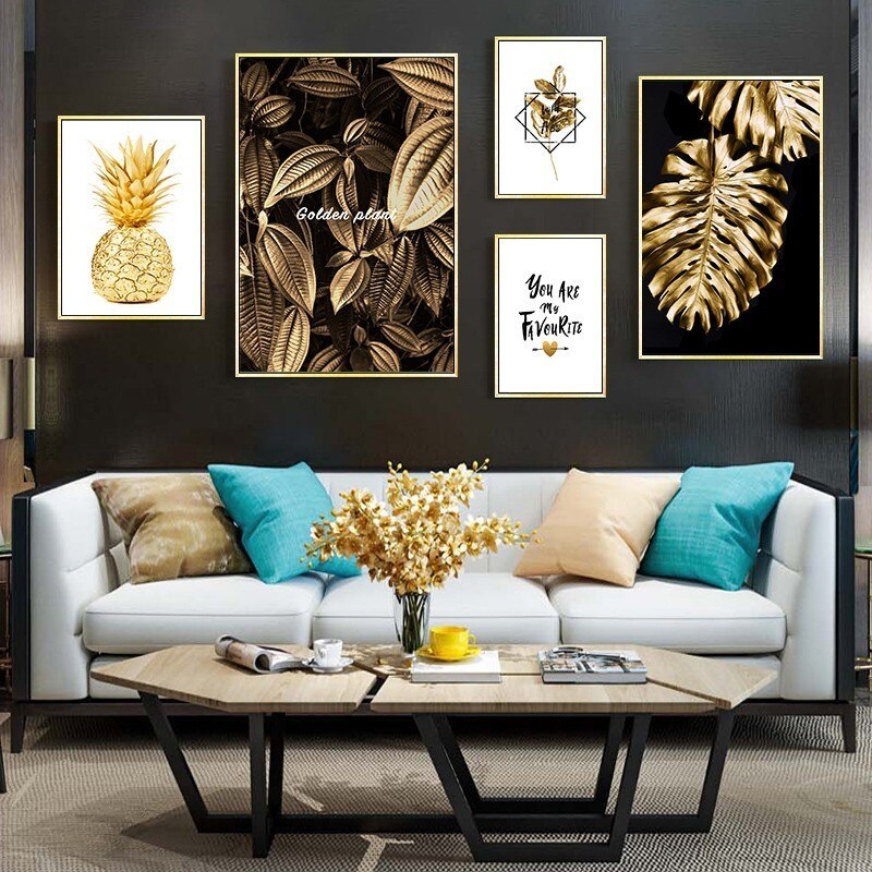 My Favorite Pineapple - Canvas Wall Art Painting | Bowlift