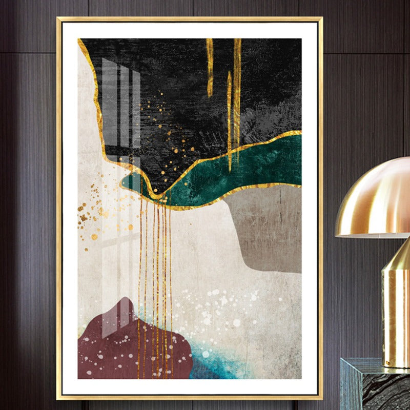 Gold Is Elegance - Canvas Wall Art Painting | Bowlift