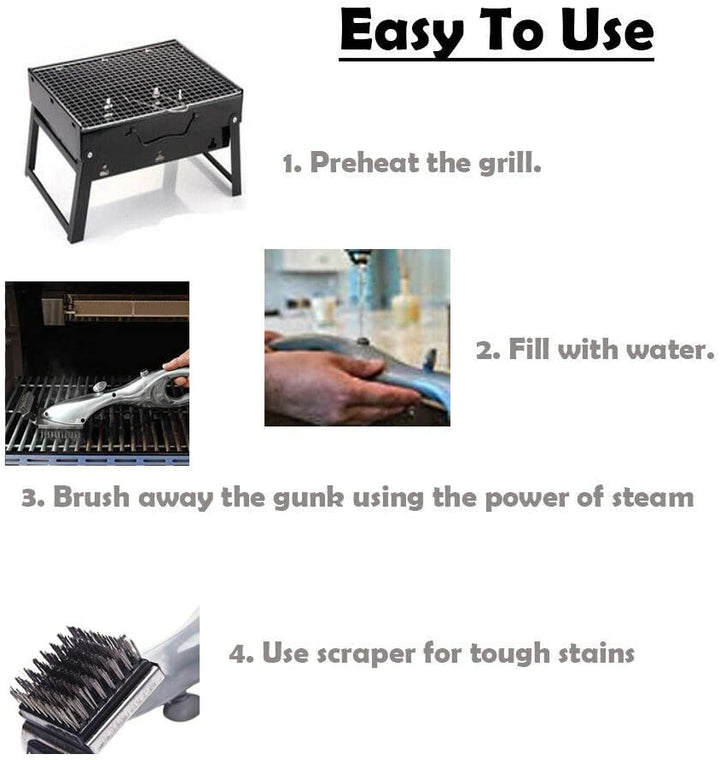 BowLift | Grill Cleaning Brush - Steam Brush