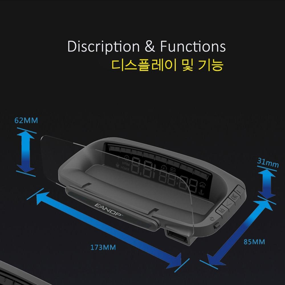 BowLift | Car Speed Projector - Windshield Speedometer