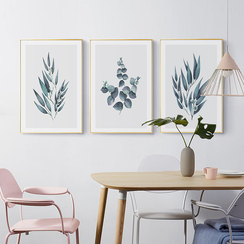 Botanical Leaves Wall Art Pictures - Canvas Wall Art Painting | Bowlift