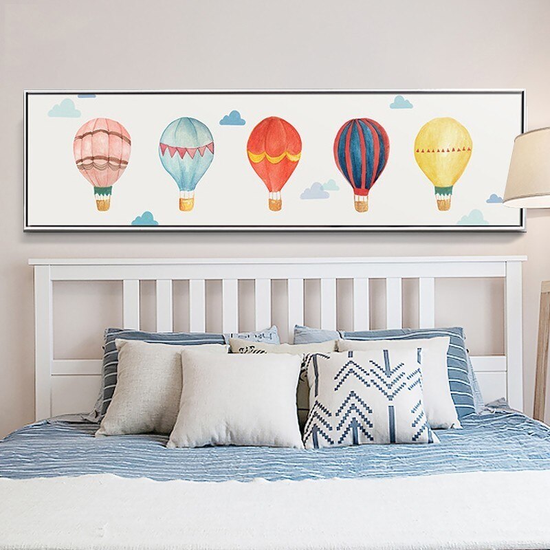 Hot Air Balloon - Canvas Wall Art Painting | Bowlift