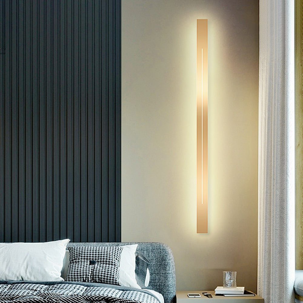 Modern LED Wall Lamp - LumièreGold | Bowlift