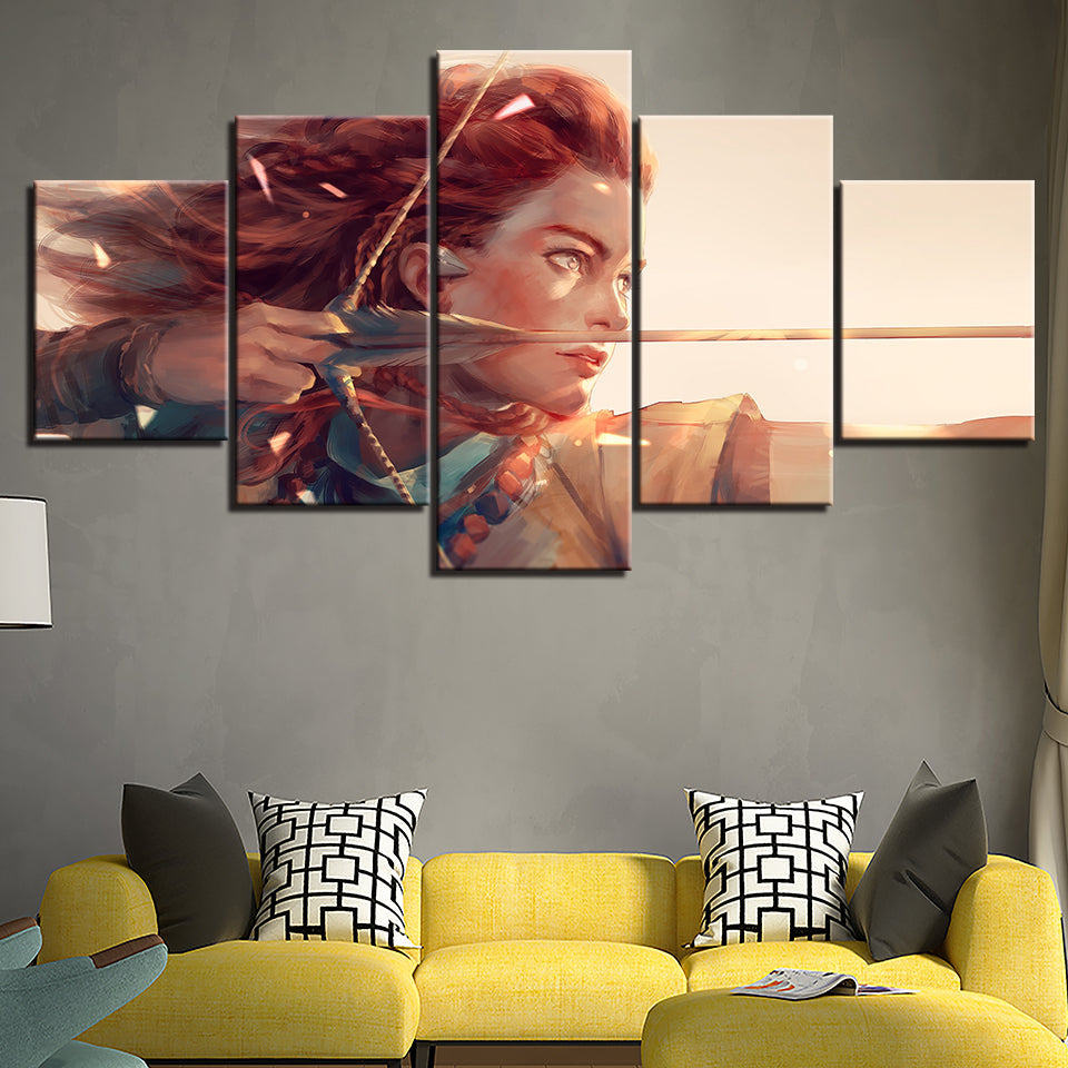 Bow And Arrow - Canvas Wall Art Painting | Bowlift