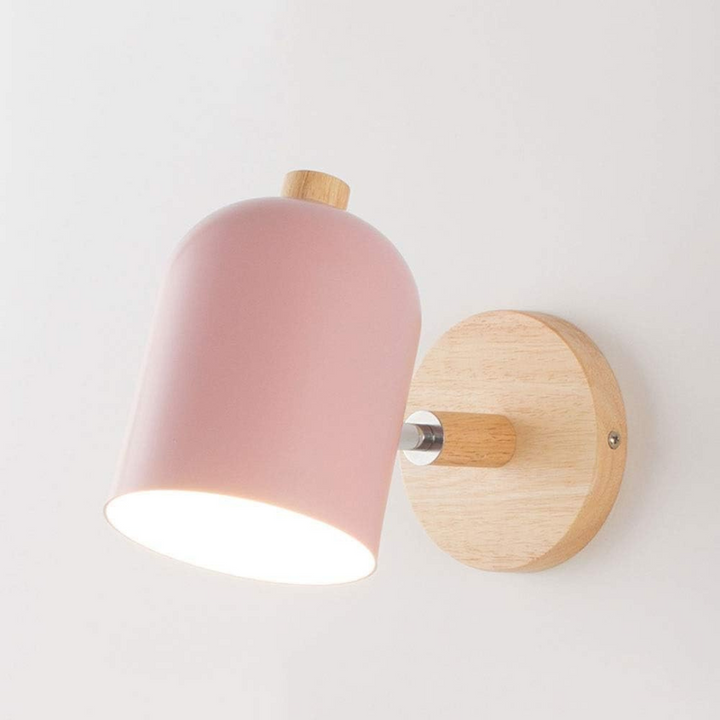 BowLift | Scandinavian Wooden Wall Lamp
