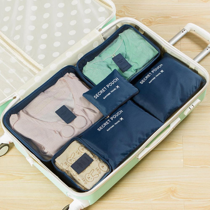 BowLift | Travel Clothing Storage Bag (1 Set, 6 Pieces)