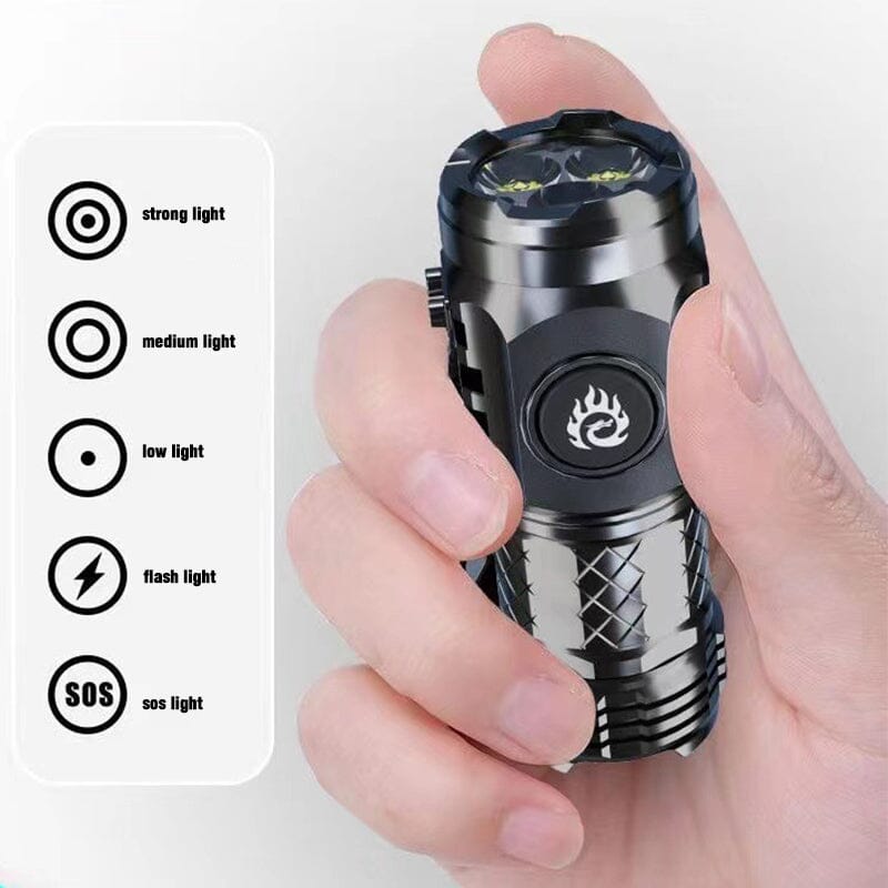BowLift | Three-eyed Monster Mini Flash Super Power Flashlight