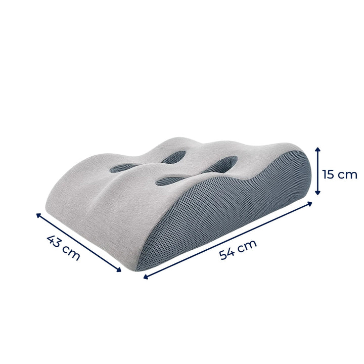 Improve Circulation & Swelling Relief – Memory Foam with Breathable Cover – Tired Legs Support Bowlift