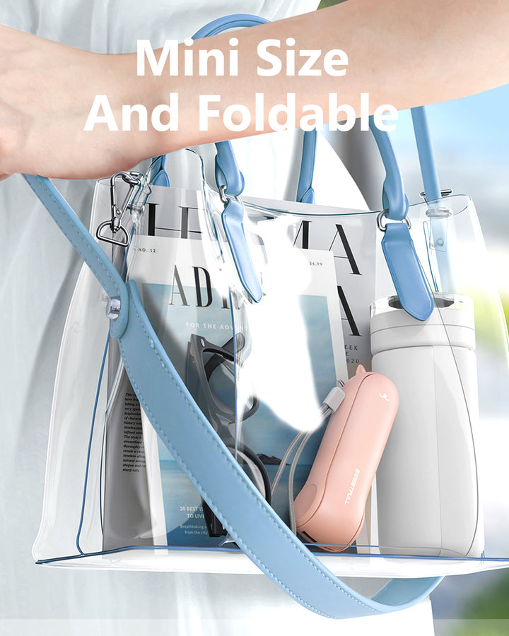 Misting Fan Portable, Handheld Personal Mister Fans | Bowlift