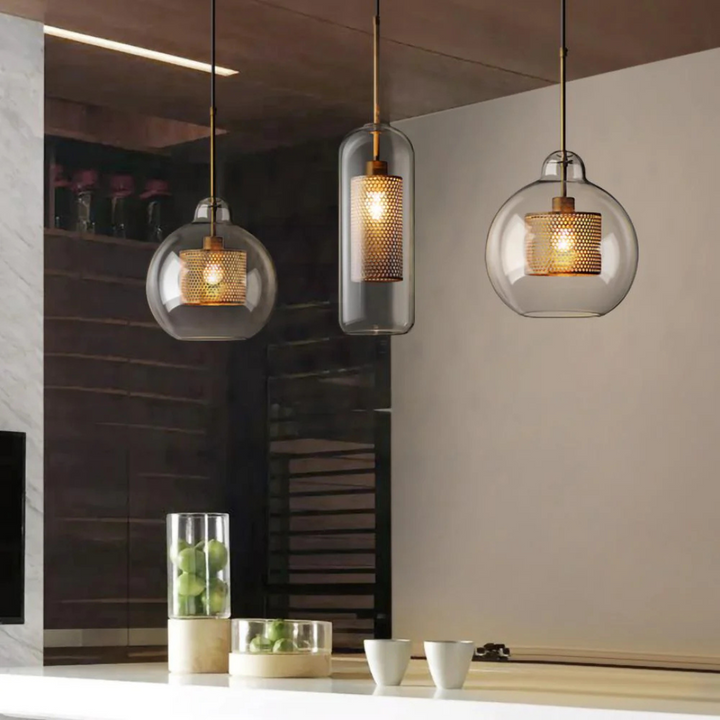 BowLift | Design Pendant Lamp Dining Table Made of Glass