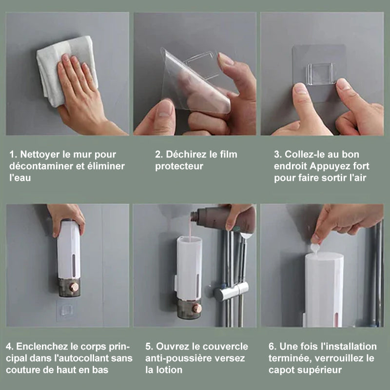 Wall-mounted soap dispenser | Bowlift
