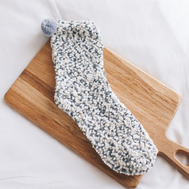BowLift | Coral Fleece Cupcake Socks