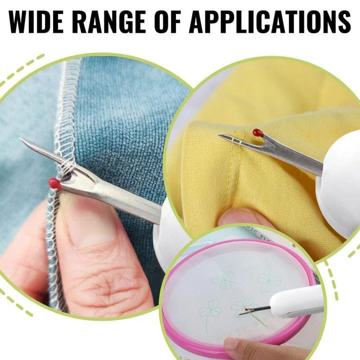 2 in 1 Needle Threader Seam Ripper | Bowlift