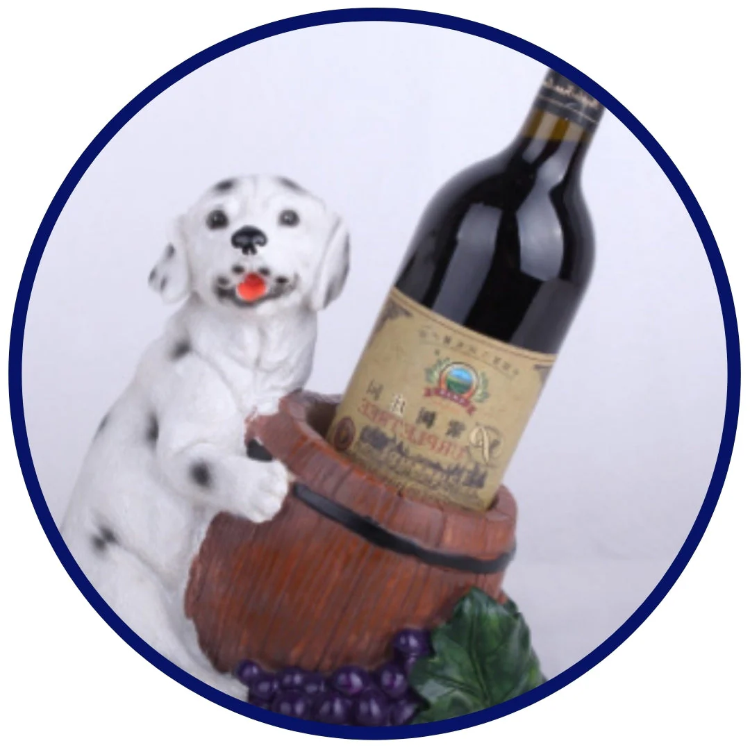 BowLift | Wine Dog Ornament