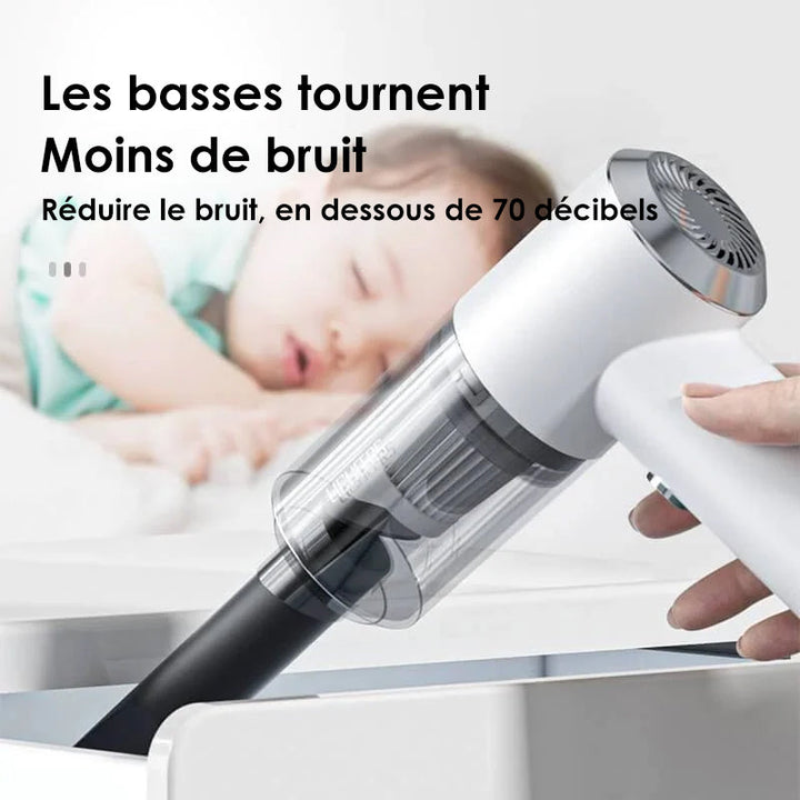 Mini cordless handheld vacuum cleaner | Bowlift