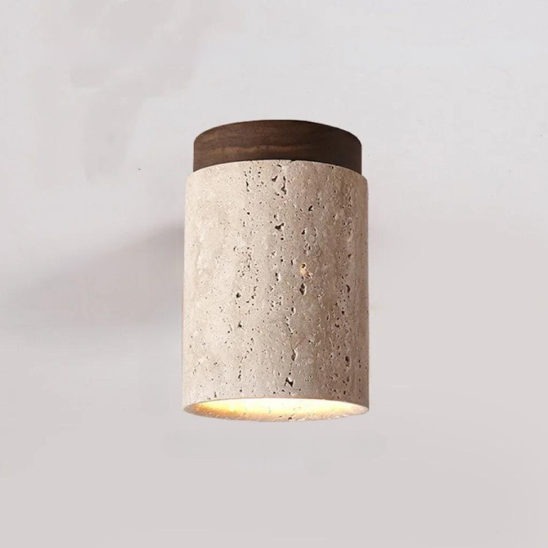 BowLift | Travertine LED Ceiling Lamp Recessed Design