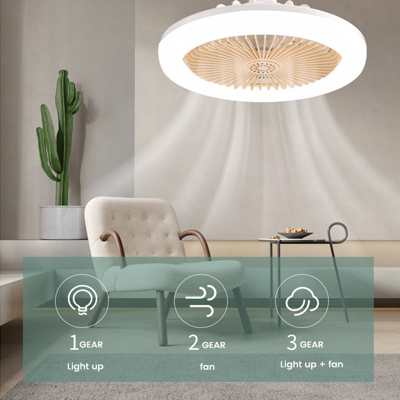 2-in-1 Aromatherapy LED Fan Lamp | Bowlift